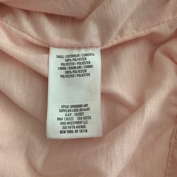 Spyder Light Pink Jacket Wind Breaker Logo Zip Women’s Medium - Picture 10 of 11